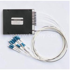 Cheap 1%TAP 8+1CH CWDM Mux Demux ABS Box 2.0mm 3.0mm LC APC Connector for sale
