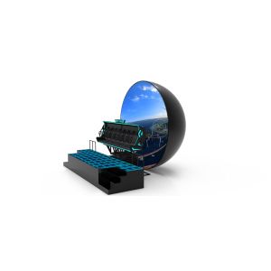 VR Dome Cinema 4D 9D Flying Theater with CE Certification