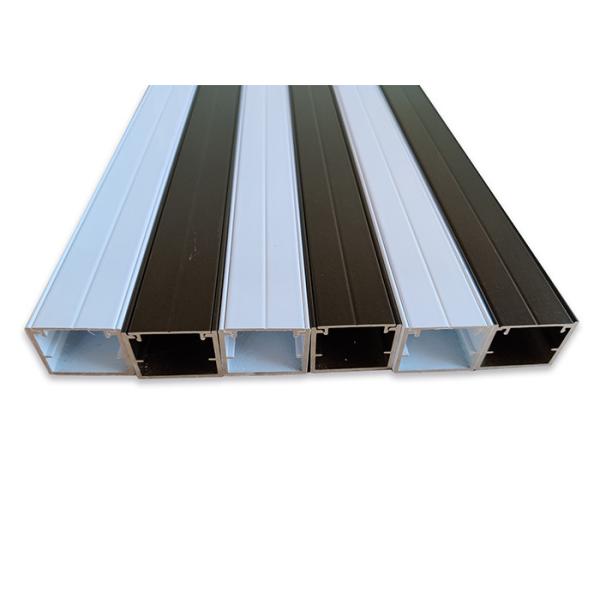 Quality Fixed Window Extruded Aluminum Channel Shapes High Precise Length UV Resistance wholesale
