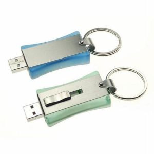 Cheap High Capacity Metal USB Memory Stick / Business Metal Usb Keyring OEM for sale