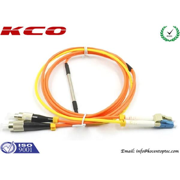 Mode Condition Fiber Optic Patch Cord / FC to LC Multimode Duplex Fiber Optic