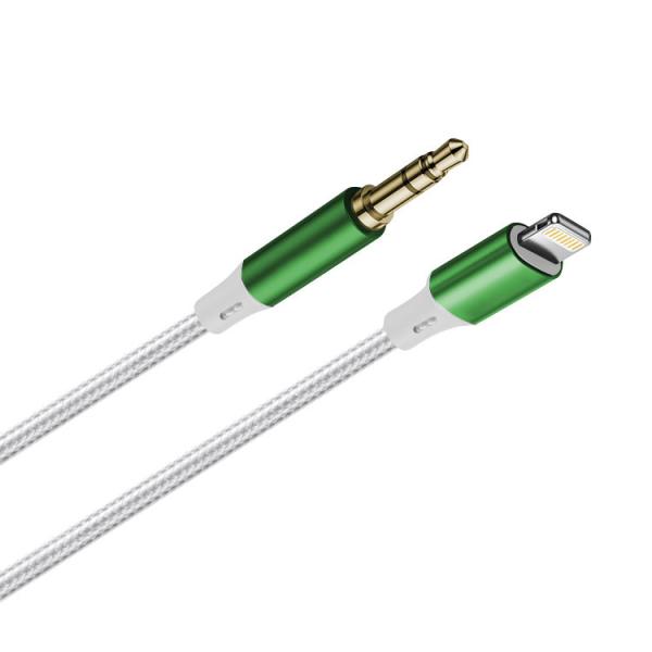 OEM 2M Iphone Lightning To Aux Cable For Car