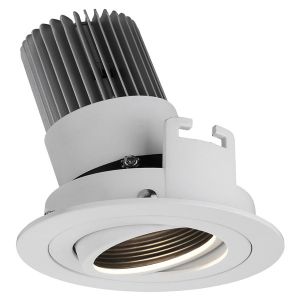 Cheap Aluminium Recessed Down Light 15W CITIZEN COB LED Adjustable for sale