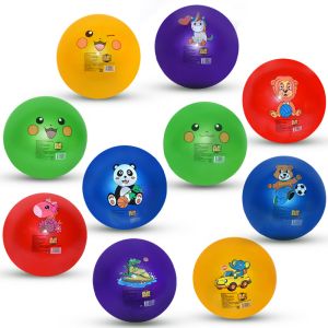 PVC Antiburst 5 Inch Inflatable Ball , Ultralight Small Playground Ball