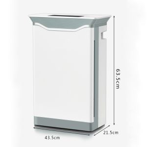 OEM TUYA WIFI 65W H12 UVC Lamp Air Purifier Hepa Sterilization