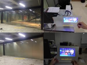 Cheap High quality smart glass for rear projection for sale