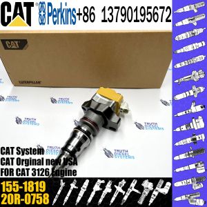 C-a-t 3126B Engine Excavator Parts Diesel Fuel Injector 155-1819 179-6020 138