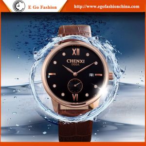 Cheap 066A Fashion Business Watch Super Classic Design Rose Gold Roman Numbers Unisex Watch Hot for sale