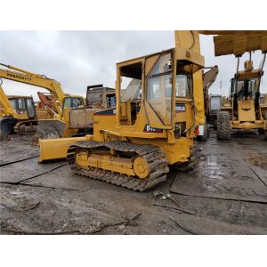 Used Cat Crawler Bulldozer D4c with Pyramid Track, Secondhand Dozer Cat D4c D3c