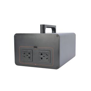 6-7 Hours Lithium Portable Power Station Compact Rechargeable Aluminium Material