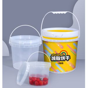 Ice Beer Champagne Drink Round Plastic Bucket Pail Customized Paint