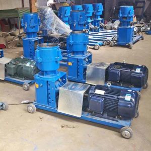 Flat Die Wood Pellets Machine 1100kg/ H 800kg/ H Energy Saving Rustproof