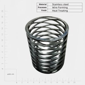 Custom Wave Spring Precision Stainless Steel Metal Parts Multiwave Washers