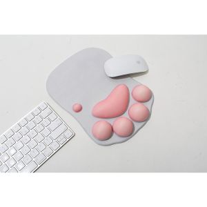 Lightweight Cat Paw Mouse Pad , Gel Wrist Mouse Pad Elegant Look