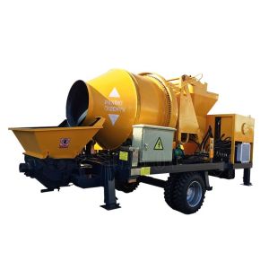 Flexible Diesel Concrete Pump Self Loading Mobile Concrete Pumping Equipment
