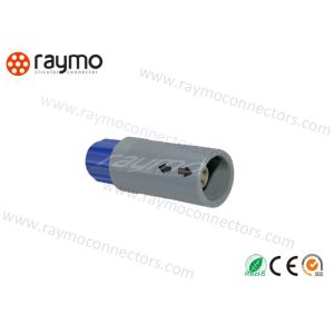 ECG Monitor Circular Plastic Connectors Push Pull Fastensing Type Panel Mounted