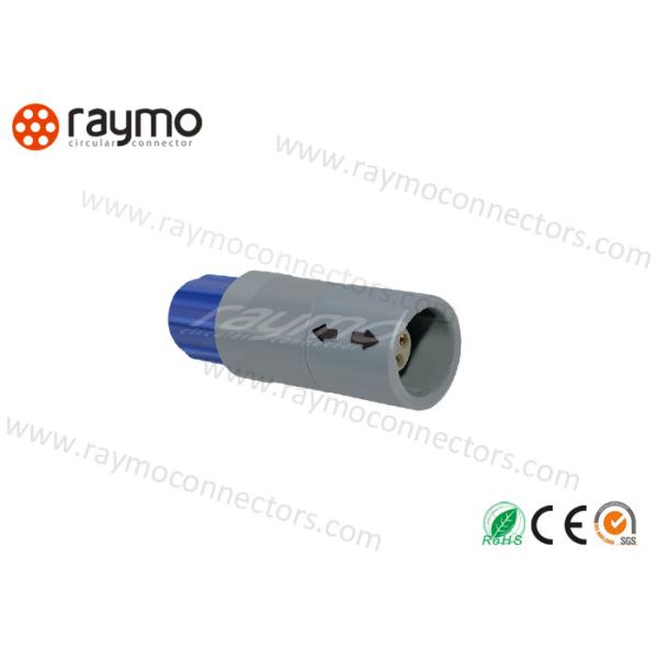 Quality Medical Grade Circular Plastic Connectors , Male Speaker Connectors Parallel Wiring Mode wholesale