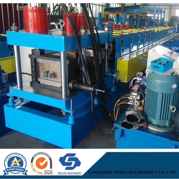 Quality                  Galvanized Steel C&Z Metal Purlin Interchangeable Roll Formingmachine              wholesale