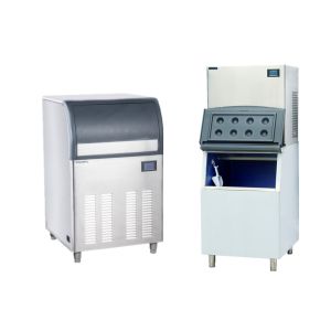 Water Saving Crescent Ice Maker , 16A Power Plug Integrated Ice Maker