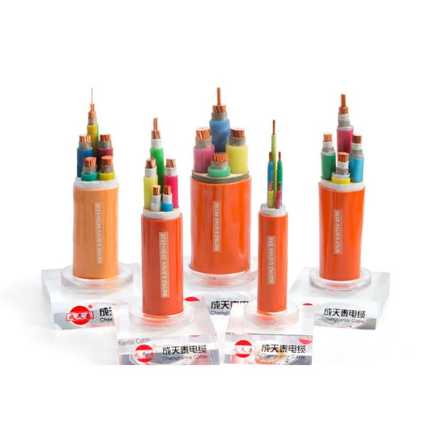 Quality Professional Fire Resistant Armoured Cable Halogen Free Thermoplastic Polyolefin Sheath wholesale