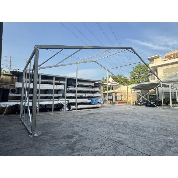 Quality Tent Frame Structure Fire Retardant and Main Profile 166 X 88 X 3mm 2-channel for Your Requirements wholesale
