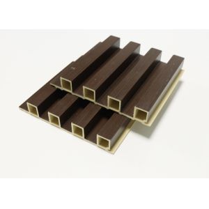 Wood Plastic Composite Interior WPC Wall Panel Fluted WPC Wall Panel