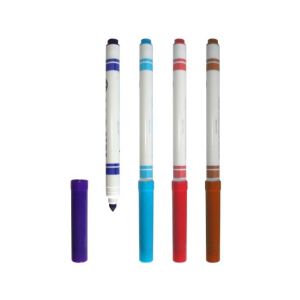 Cheap Promotional Colored Washable Ink Fabric Medium Textile felt tip marker pen for sale