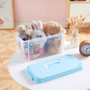 Rectangle Home Restaurant Toy Stackable Closet Storage Bins
