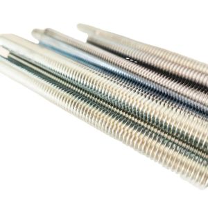 ISO9001 Certified and Polished Threaded Stud Bolts with Hexagon Head