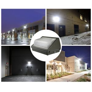 Color temperature sensing LED wall light 42-130W wide voltage IP65 waterproof