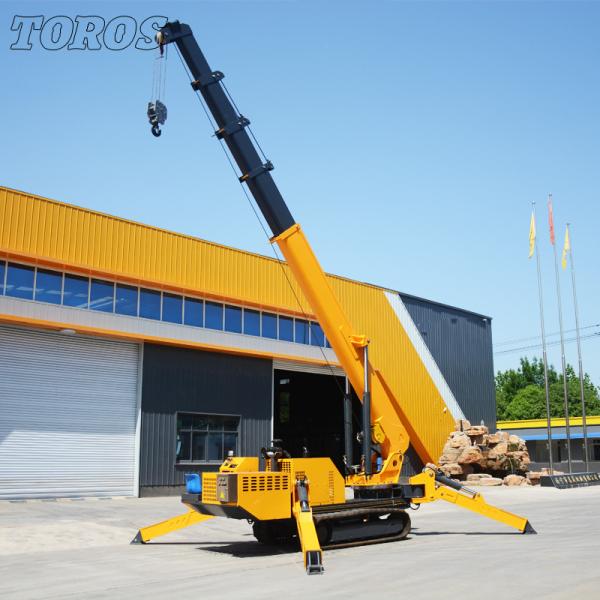 Quality Construction Projects 16m Spider Lift Crane With Core Components wholesale