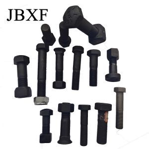China M18 Ex200-1 Chain Tooth Block Bolt Excavator Track Shoe Bolt And Nut on sale