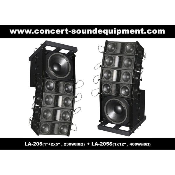 Dual 5" 8ohm 230W Mini Line Array Speaker For Fixed Installation In Conference,