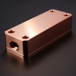 Custom Milled Machining CNC Part Machining Precision Milling Service CNC Copper
