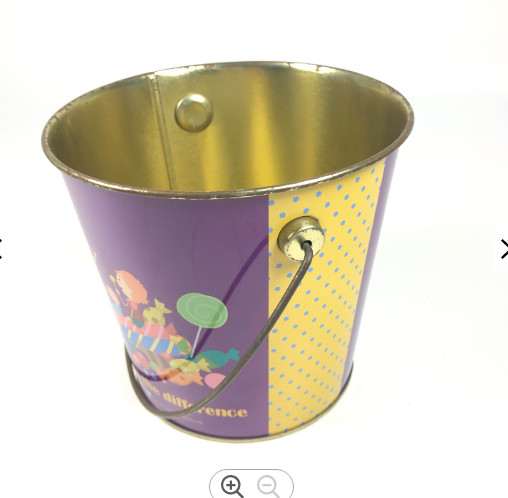 Quality 12L Metal Wine Bucket 4 Color Galvanized Ice Bucket With Handle wholesale