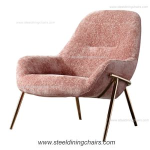 Simple Furniture Style Assembled 840mm Steel Single Seater Couch