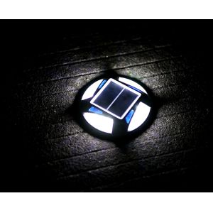 Waterproof Solar Powered Road Stud Lights , Flashing Cat Eye Reflector