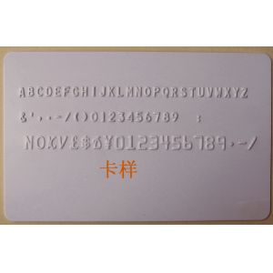 membership club card manual embossing machine for sale