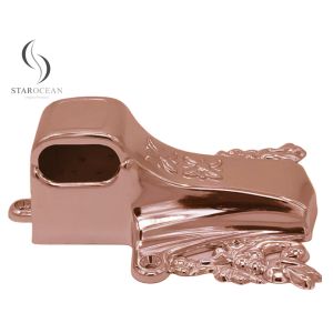 Bronze Plastic Coffin Corners With Different Colors Spray Paint Funeral Supplies
