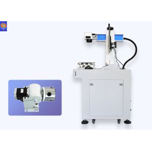 Fiber Color Mopa Laser Marking Machine 20 Wattage Making On Anodized Aluminum
