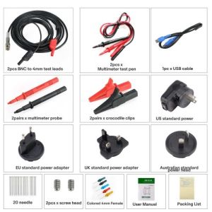 LAUNCH EM101N Dual-Channel EV Oscilloscope and Multimeter for High-Voltage