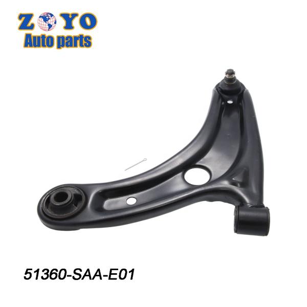 51360-SAA-E01 51350-SAA-E01 Black E-coating Control Arm for Honda Jazz 2001-2008
