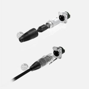 RJ45 Panel Mount Ethernet Chassis Connector Custom 8 Pin Plug Socket