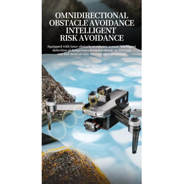 Design Kf104 Max 2 Drone Rc 5g Wifi Drone 4k Professional With Aerial 3-axis Anti-shake Gimbal Obstacle Avoidance Brushless Quadcopter