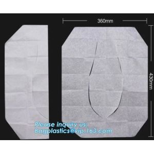 China Disposable Paper Toilet Seat Cover,Eco bio paper plastic Microfiber disposable toilet seat cover waterproof,toilet seat on sale