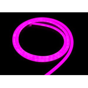 120Degree Beam Angle Dome Silicone Flex Neon Light , 12/24Volt RGB Color