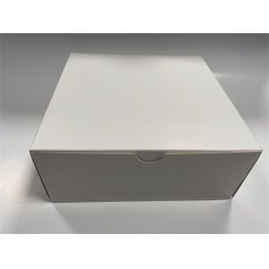 Cheap Embossed White Packaging Box CMYK Printing White Cardboard Gift Boxes for sale