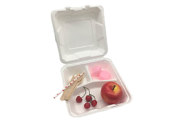 Quality FDA 8 Inch 1135ml Biodegradable Takeout Containers wholesale