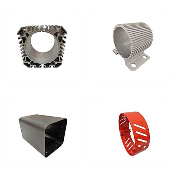 Customizable Aluminum Extrusion Parts AL2024 CNC Aluminum Profile Anodizing