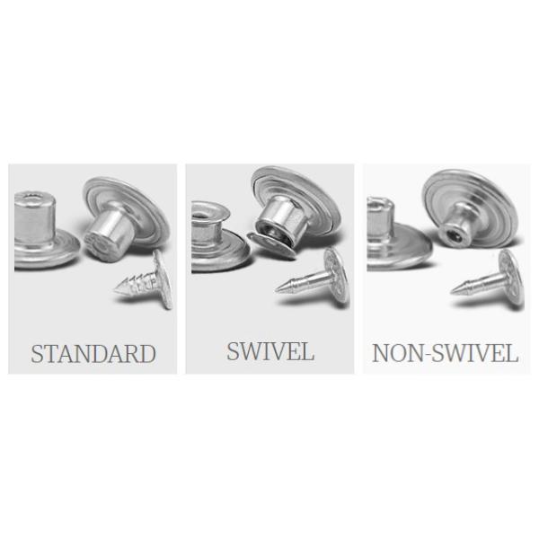 Decorative Antique Denim Metal Buttons , Trousers Metal Shank Buttons Bulk